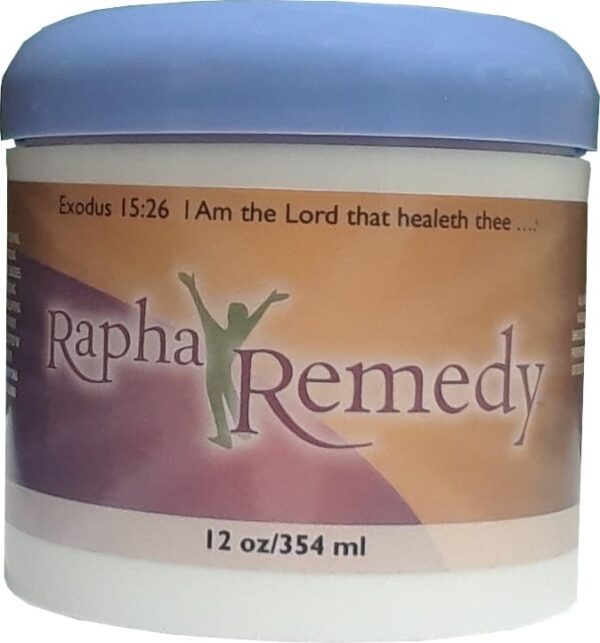 A jar of Rapha Remedy - Original on a white background.