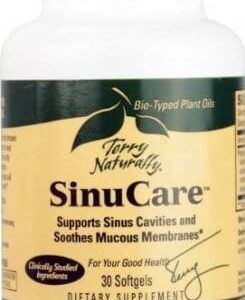 A bottle of SinuCare.