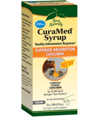 CuraMed Syrup offers superior absorption curcumin.