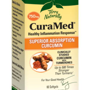 CuraMed with superior absorption curcumin.