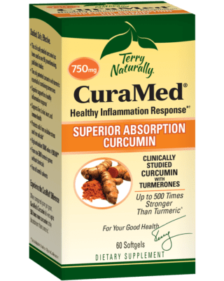 CuraMed with superior absorption curcumin.