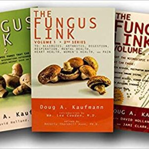 The Doug Kaufmann Fungus Link Book Collection, volume 1 and volume 2.