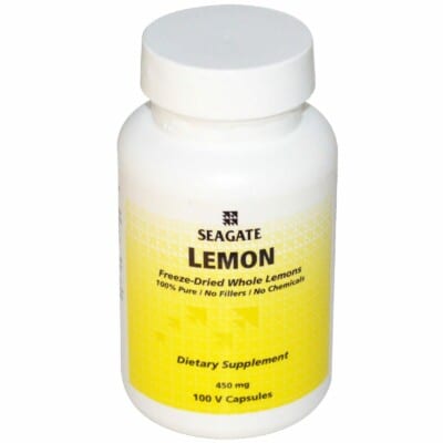 Seagate Lemon Caps capsules.