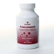 A bottle of Pomegranate Capsules.