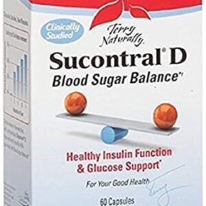 A box of Sucontral D blood sugar balance.