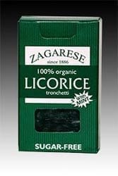 Zot Licorice organic sugar free.