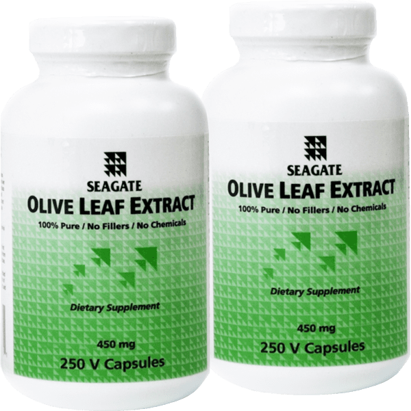 Two bottles of Olive Leaf Extract BOGO (Buy One Get One).