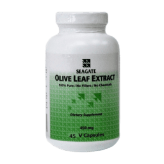 Selate Olive Leaf Extract BOGO (Buy One Get One) 45 V Caps While Supplies Last.
