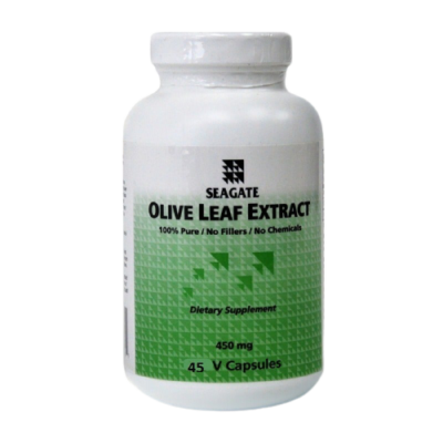 Selate Olive Leaf Extract BOGO (Buy One Get One) 45 V Caps While Supplies Last.