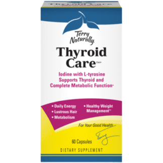 A box of Thyroid Care that supports complete metabolic function.